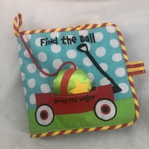Manhattan Toy Find The Ball Infant Soft Book
